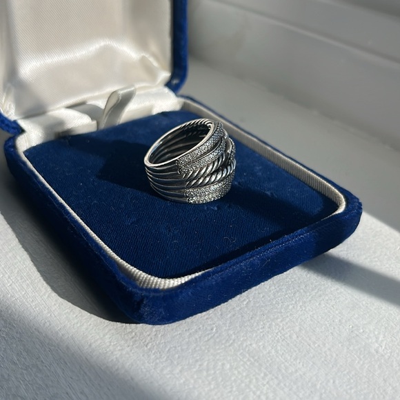 David Yurman Labyrinth ring Triple-Loop - Picture 2 of 9